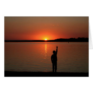 SLG Sunset card