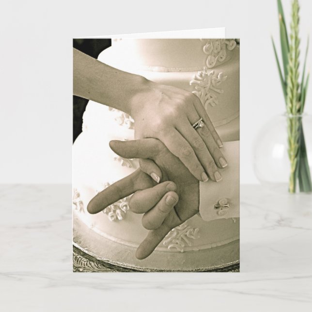 SLG Wedding Card (Front)