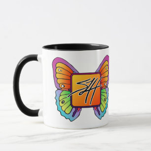 SLH with Butterfly Wings Logo Mug