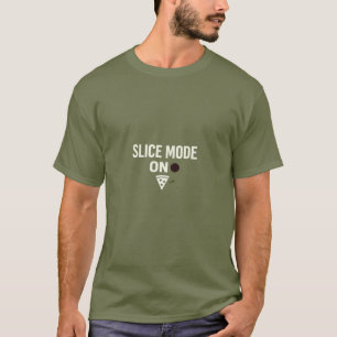 Slice Mode ON – Minimal Pizza Streetwear Tee
