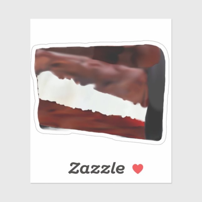 Slice of Chocolate Cake (Sheet)