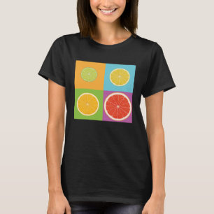 Slice of Citrus Of Lemon Lime Orange Grapefruit T-Shirt