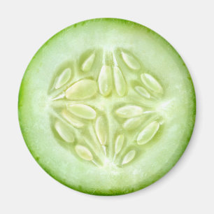 Slice of cucumber magnet