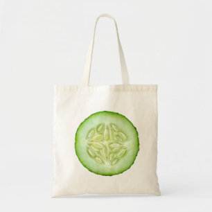 Slice of cucumber tote bag