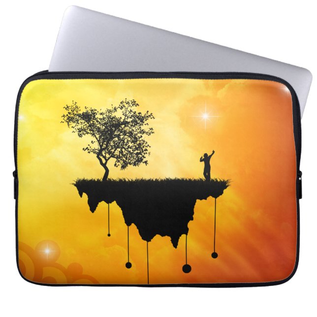 Slice of Earth Laptop Sleeve (Front)