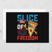 Slice Of Freedom 4th July Pizza USA Flag Sunglasse