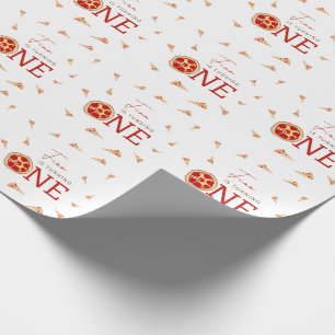 Slice Of Fun 1st Birthday Wrapping Paper