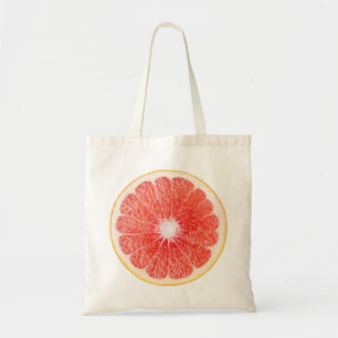 Slice of grapefruit tote bag