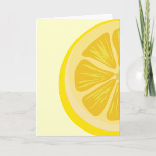 Slice of Lemon Card