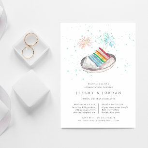 Slice of Love   Rehearsal Dinner Invitation