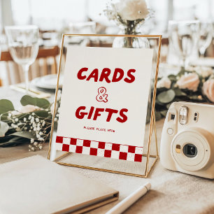 Slice Slice Baby Italian Red Pizza Cards & Gifts Poster