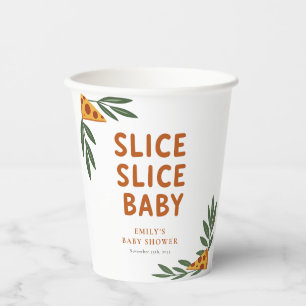 Slice Slice Baby Pizza Baby Shower Paper Cups