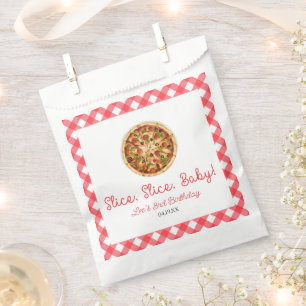 Slice, Slice, Baby! Pizza Birthday Party Favour Bags