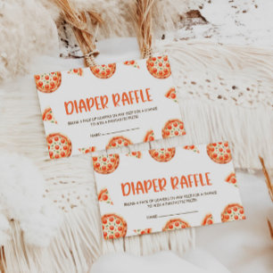 Slice Slice Baby Shower Diaper Raffle  Enclosure Card