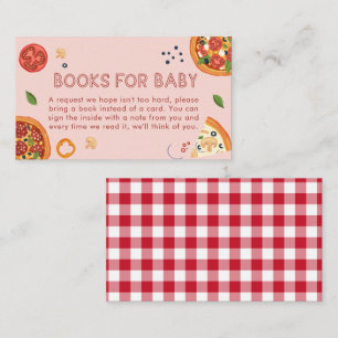 Slice Slice Baby Shower Enclosure Card