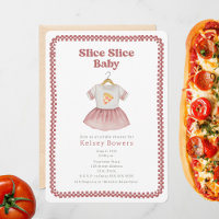 Slice Slice Girl Baby Shower Pizza Dress