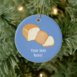 Loaf of bread christmas ornament clearance