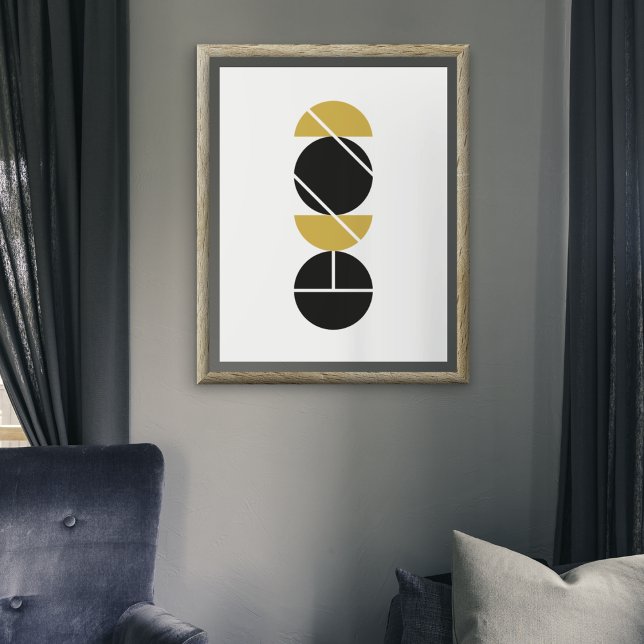Sliced Circles Canvas Print (Creator Uploaded)