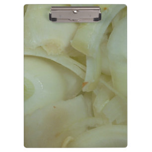 sliced onion vegtable food photo clipboard