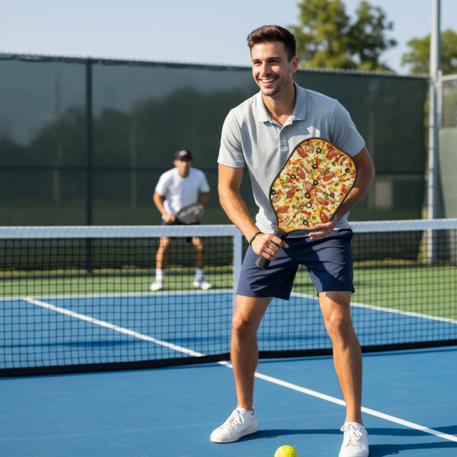 Sliced Pizza Pickleball Paddle (Creator Uploaded)