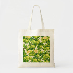 Sliced Sweetie Citrus Fruit Pattern Tote Bag