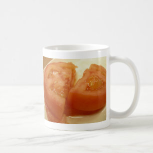 Sliced tomato coffee mug