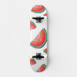 Sliced watermelon  skateboard