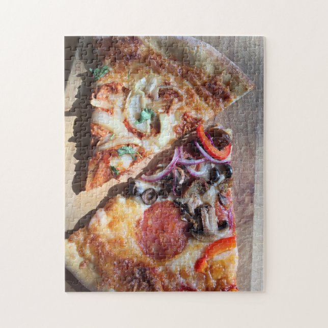 Slices of pizza jigsaw puzzle (Vertical)