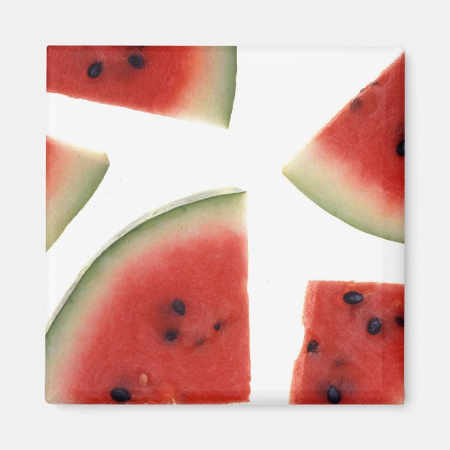 Slices of Watermelon Magnet (Front)