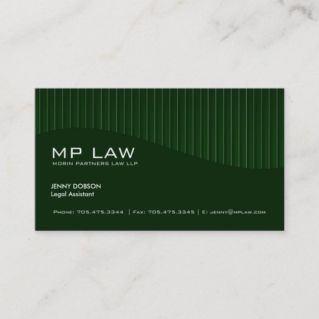 Slick Business Card (Front)