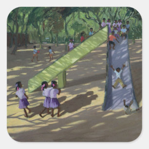 Slide Mysore 2001 Square Sticker