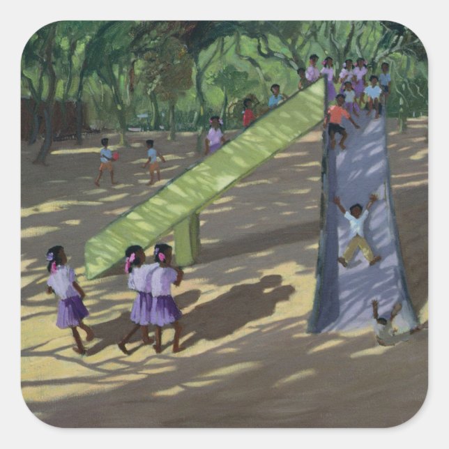 Slide Mysore 2001 Square Sticker (Front)