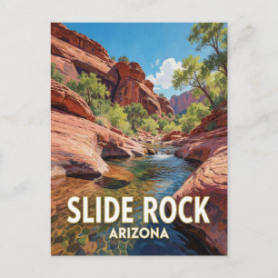 Slide Rock State Park — Arizona Postcard