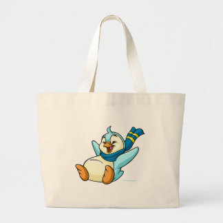 Sliding blue Bruce Large Tote Bag