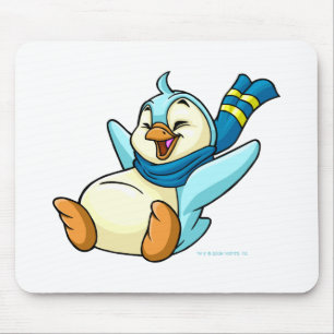 Sliding blue Bruce Mouse Mat