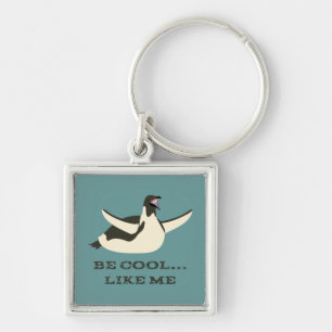 Sliding Penguin Keychain