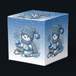 Sliding Snowman Christmas Holiday Gift Box<br><div class="desc">Beautiful Sliding Snowman Christmas Holiday Gift Box</div>