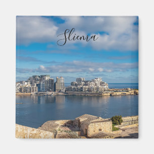  Sliema harbour and skyscrapers in Malta Magnet