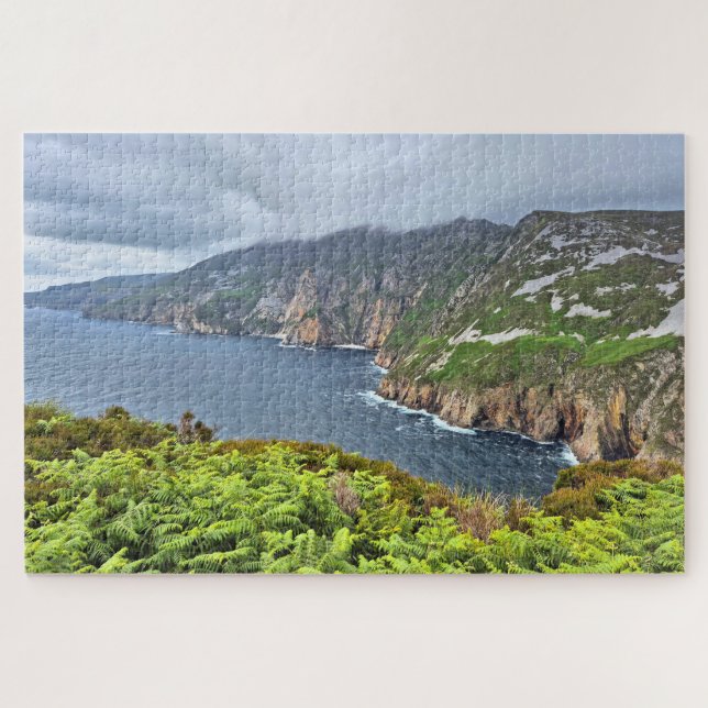 Slieve League Cliffs, Donegal, Ireland Jigsaw Puzzle (Horizontal)