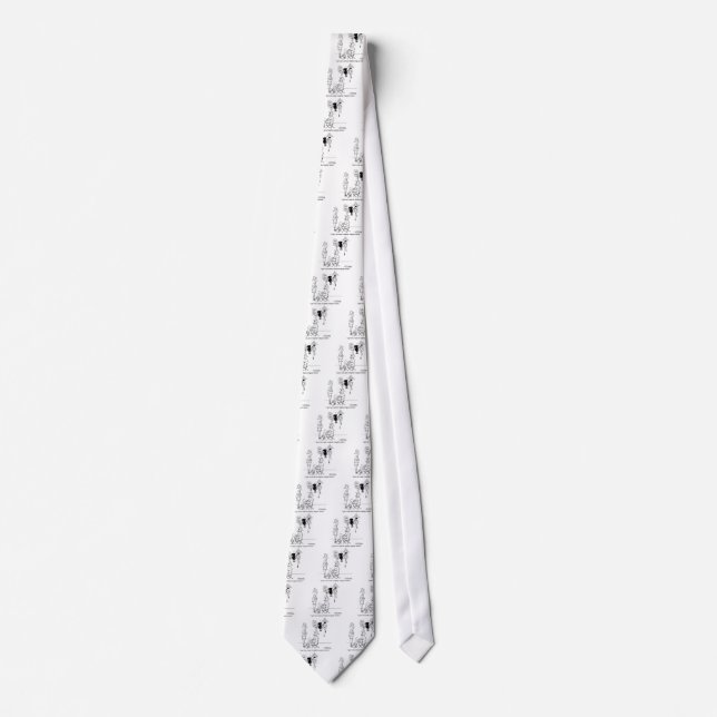 Slightly Irregular Cuckoo Clock Tie (Front)