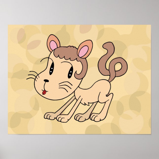 Slightly mysterious and stylish animal. poster (Front)