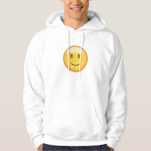 Slightly Smiling Face Emoji Hoodie