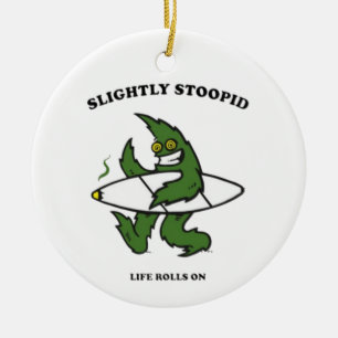 Slightly Stoopid Ceramic Tree Decoration