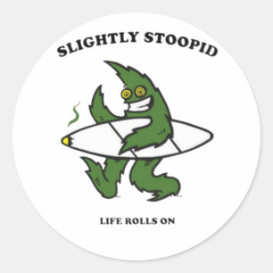 Slightly Stoopid Classic Round Sticker