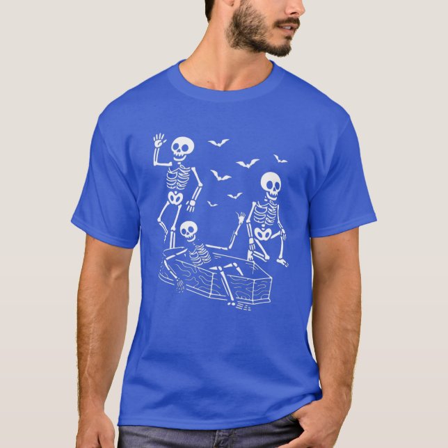 Slightly Subtle FDT Skeleton T-Shirt (Front)