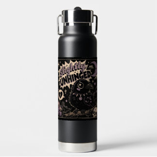 Slightly Unhinged Raven Water Bottle