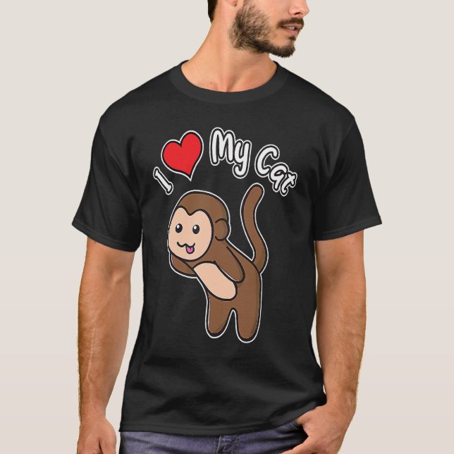 Slightly Wrong I Love My Cat  Kitten Cat T-Shirt (Front)
