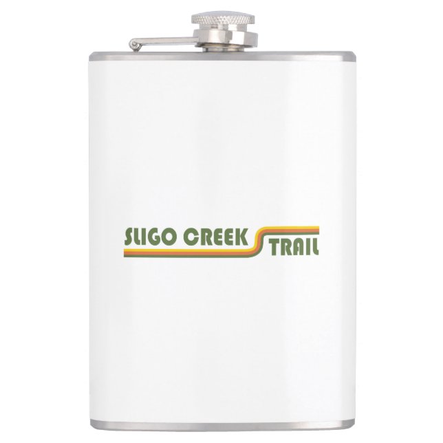 Sligo Creek Trail Hip Flask (Front)
