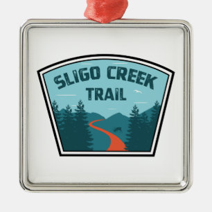 Sligo Creek Trail Metal Tree Decoration
