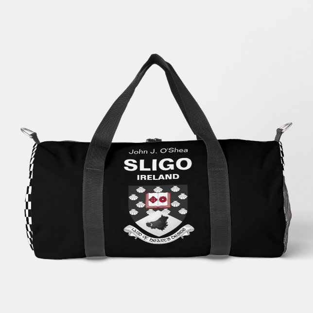 Sligo Ireland - Irish Personalised Duffle Bag (Front)